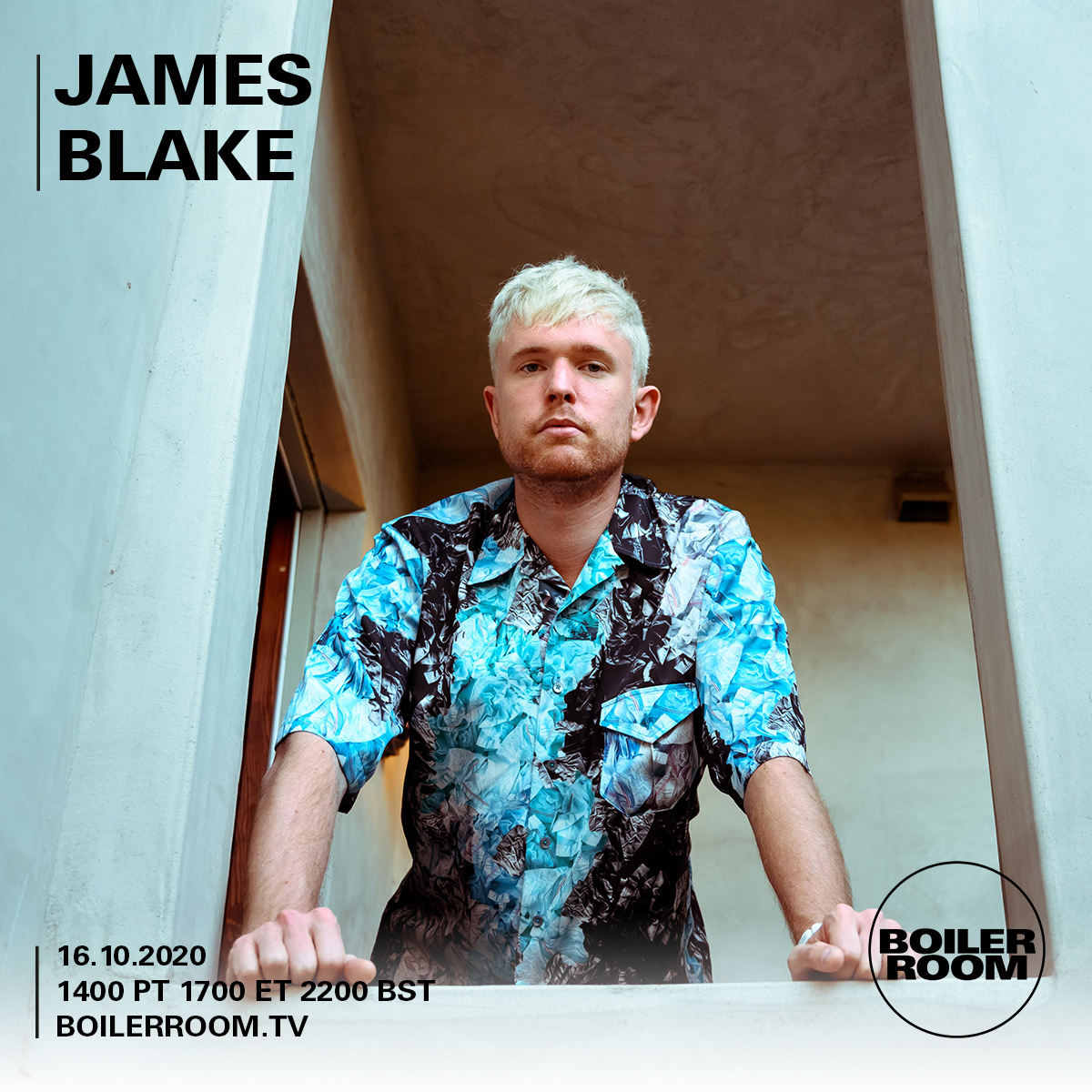 James Blake pres. "Before" | Boiler Room flyer