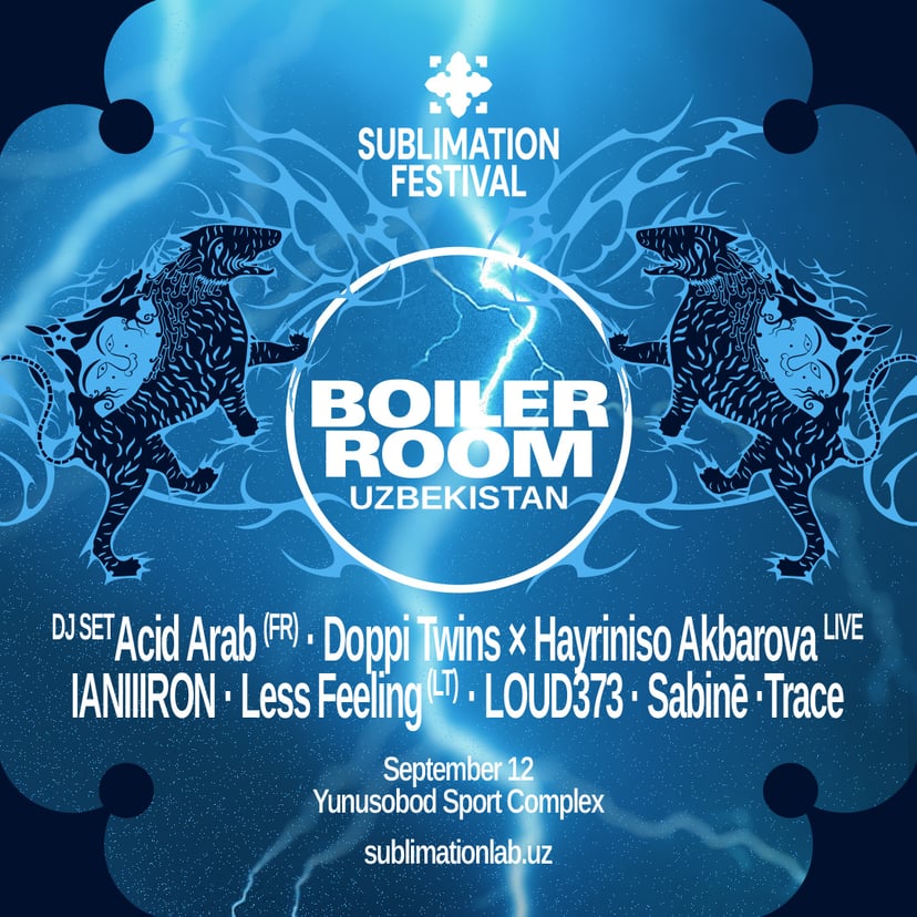 Flyer for event Sublimation Festival.